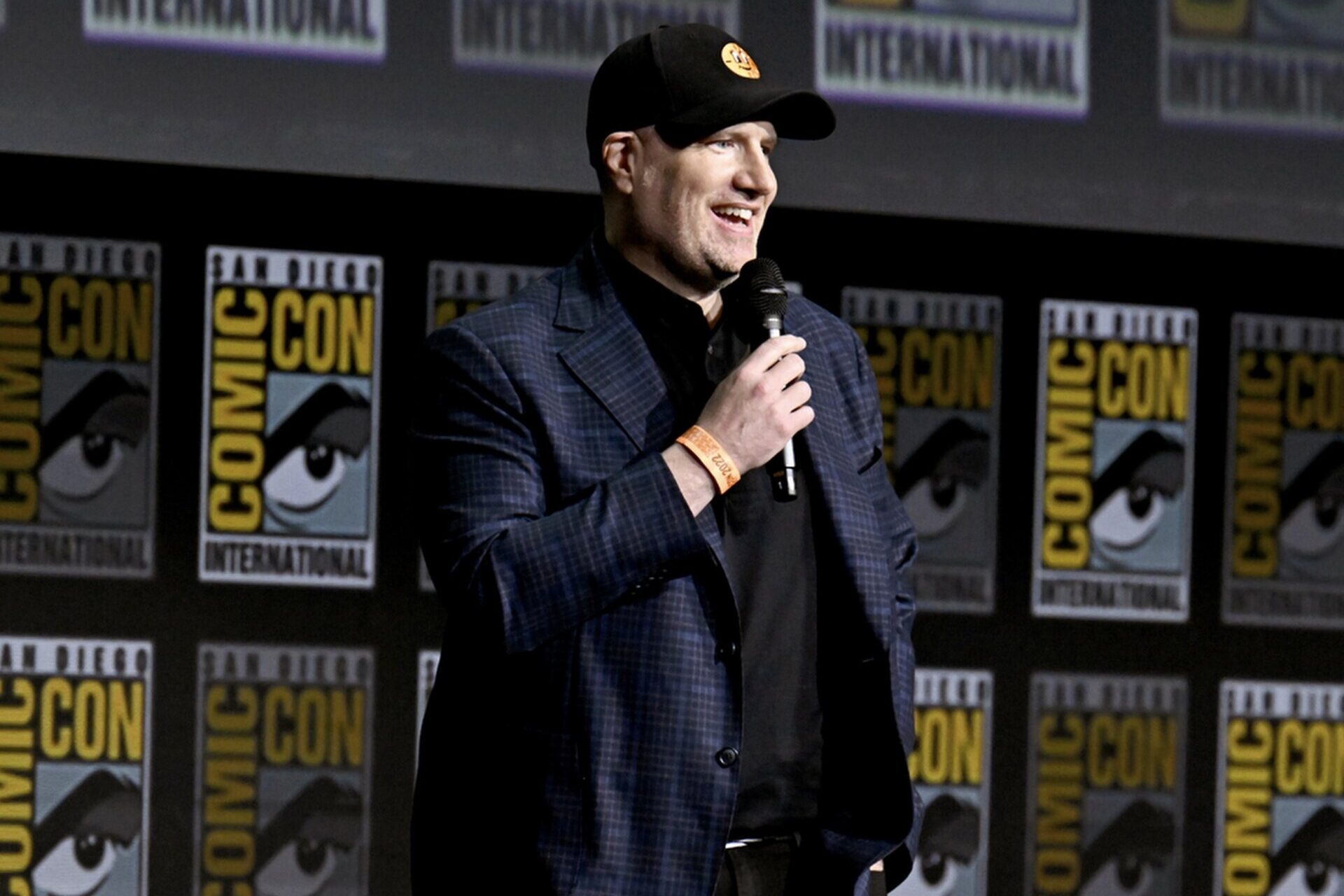Kevin Feige at Comic Con 2022